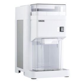 Commercial Ice Shaver Machine, 1.91QT /1.8L Large Electric Ice Cube Crusher Shaved Maker with 300W Premium Motor, Stainless Steel Blades