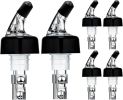 6 Pack Measured Liquor Pour Spout, Liquor Bottle Pourers, Measure Pour Spout for Liquor Bottles, Bottle Pourers for Alcohol
