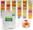 Freshware Food Storage Containers Plastic Deli Containers