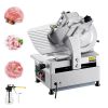 Automatic Meat Slicer, 180W + 370W Deli Slicer with a 12 inch Premium 65Mn Blade, 0-0.3 inch Adjustable Thickness