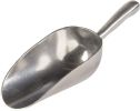 Bar Ice Scoop, Dry Bin Scoop, Dry Goods Scoop, Candy Scoop, Spice Scoop, Cast Aluminum