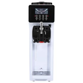 Commercial Ice Cream Machine, 10.6 QT/H Yield, 1000W Single Flavor Countertop Soft Serve Ice Cream Maker, with 4L Hopper 1.6L Cylinder