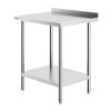 24 x 30 x 36 Inch Stainless Steel Work Table, Commercial Food Prep Worktable Heavy Duty Prep Worktable