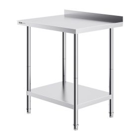 24 x 30 x 36 Inch Stainless Steel Work Table, Commercial Food Prep Worktable Heavy Duty Prep Worktable