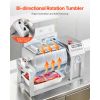 Commercial Meat Tumbler Marinator, 20L Vacuum Tumbler Marinating Machine with Bidirectional Rotation and 3-Speed