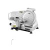 Commercial Meat Slicer, 10 inch Electric Deli Food Slicer, 180W Meat Cutter with a Premium 65Mn Blade, 0-0.4 inch Adjustable Thickness