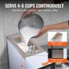 Commercial Ice Cream Machine, 10.6 QT/H Yield, 1000W Single Flavor Countertop Soft Serve Ice Cream Maker, with 4L Hopper 1.6L Cylinder