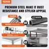 Double Overshelf, Double Tier Stainless Steel Overshelf, 12 x 48 Inch Double Deck Overshelf, Height Adjustable Overshelf Prep Work Table for Kitchen