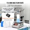 Liquid Filling Machine, 30-15000 g Weighing Capacity, Automatic Bottle Filler Machine Bottling Machine Digital Control for Milk, Water, Oil, Wine
