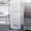 Roll of 50 Disposable Bun Rack Covers 52 x 80. Bread Rack Covers 52x80. Thickness 0.5 mil High Density Polyethylene Covers for Bakeries