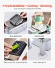 Vegetable Chopper Mandoline Slicer, All-in-1 Food Veggie Cutter with 8 Stainless Steel Blades, Cheese Grater Onion Potato Salad Dicer with Container