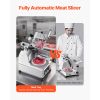 Automatic Meat Slicer, 180W + 370W Deli Slicer with a 12 inch Premium 65Mn Blade, 0-0.3 inch Adjustable Thickness