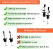 12 Pack Liquor Pour Spout With Dust Caps - Bottle Pourers for Alcohol, Olive Oil - Speed Pourers, Bar Bartender Accessories