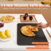 Pizza Steel, 20" x 14" x 3/8" Pizza Steel Plate for Oven, Pre-Seasoned Carbon Steel Pizza Baking Stone with 20X Higher Conductivity