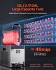 Commercial Slushy Machine, 12L Single Tank Frozen Drink Machine, 48 Cups Stainless Steel Margarita Smoothie Frozen Drink Maker