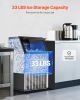 Commercial Ice Maker Machine, 100lbs/24H Ice Maker Machine with 33lbs Storage Capacity, 45 Ice Cubes in 15 Minutes