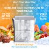 10 Pack Silver Foil Insulated Box Liners 11 x 8.5 x 5.5 inches. Silver Shipping Boxes for Frozen Food