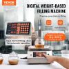 Liquid Filling Machine, 30-15000 g Weighing Capacity, Automatic Bottle Filler Machine Bottling Machine Digital Control for Milk, Water, Oil, Wine