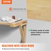 Wall Mounted Folding Table, 31.5" x 23.62" Wall Mount Drop Leaf Table, Wooden Floating Desk with Iron Bracket, Fold Down Desk for Small Spaces