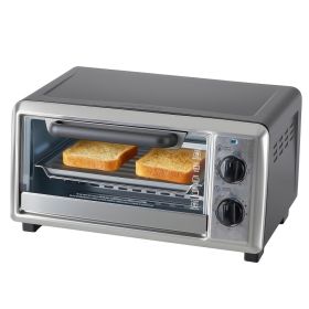 Desktop Oven, Capacity 19 Liters, Power 1300 Watts, Equipped With A Frying Basket, Support Plate And Stand, Can Be Heated Up To 400degree-F At Its Max (Option: 10L)