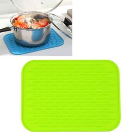 Household European Pot Pad Table Waterproof Phone Pad (Type: Insulation Mat, Color: Green)