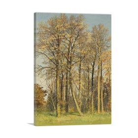 Merrymakers Outside The Tavern (Type: Standard Framed Canvas Print, size: 16" x 12" / 42cm x 30cm (approx))