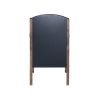 A-Frame Wooden Sidewalk Signage Chalkboard for Bar and Store